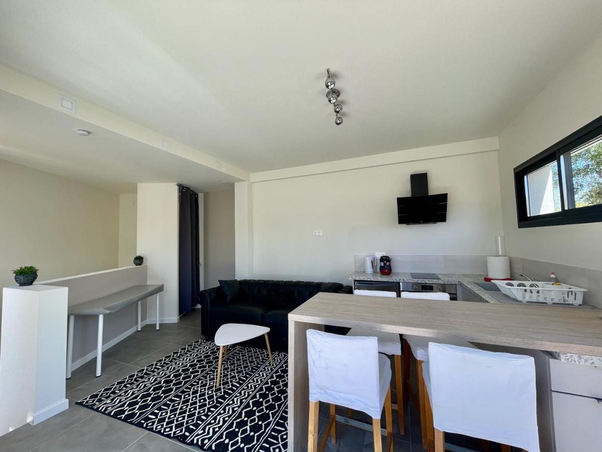 Appartement Souplex Jardin Proche Autoroute, Plages Et Attractions, Wifi - Tv, Calme Bessan Exterior foto
